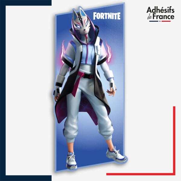 Sticker Fortnite - Skin Déclic - Style neige