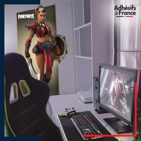 Adhésif grand format Fortnite - Skin Maève