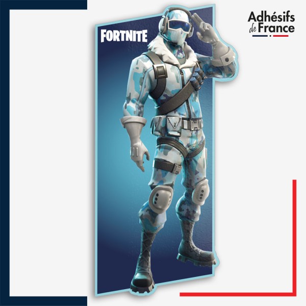 Sticker Fortnite - Skin Pilote Arctique