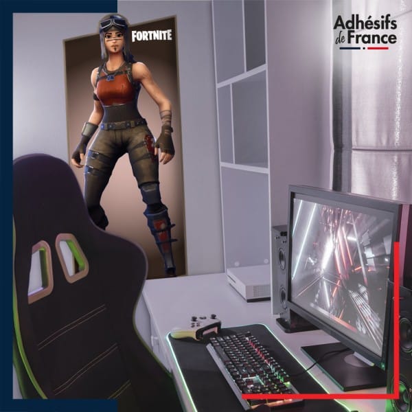 Adhésif grand format Fortnite - Skin Écumeuse Renégate