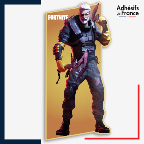 Sticker Fortnite - Skin Ressac