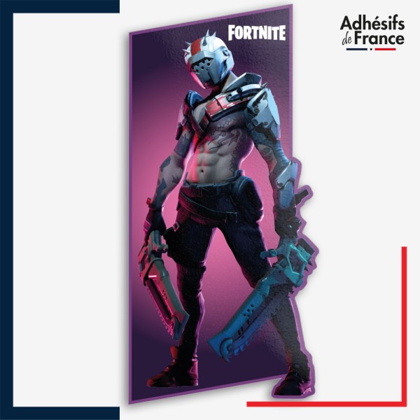 Sticker Fortnite - Skin Maître Occulte - Style Rafistoleur