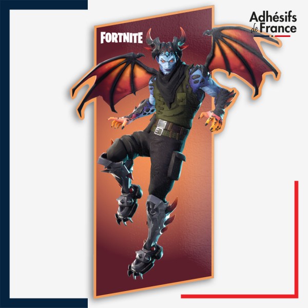 Sticker Fortnite - Skin Zébuth