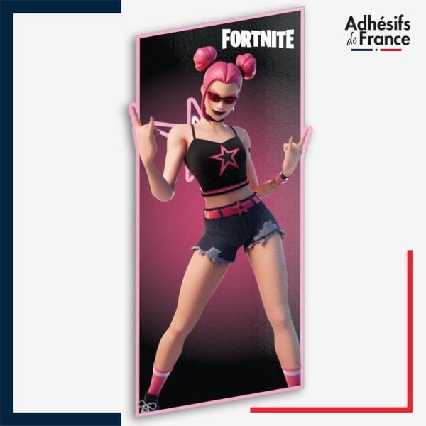 Sticker Fortnite - Skin Sorcière Surfeuse