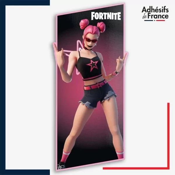 Sticker Fortnite - Skin Sorcière Surfeuse