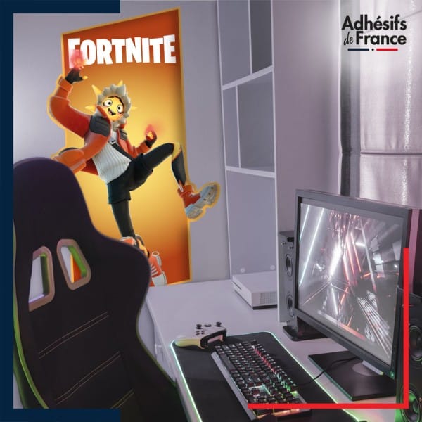 Adhésif grand format Fortnite - Skin Helion