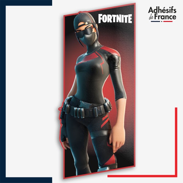 Sticker Fortnite - Skin Patronne écarlate