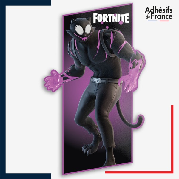 Sticker Fortnite - Skin Miaousclé Spectral