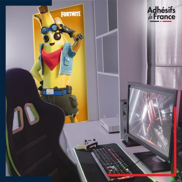 Adhésif grand format Fortnite - Skin Bananaventurier