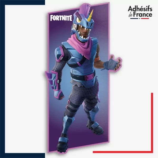 Sticker Fortnite - Skin Chasseur Fluo