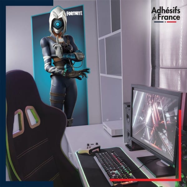 Adhésif grand format Fortnite - Skin Focus