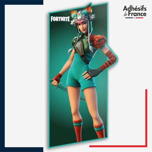 Sticker Fortnite - Skin Tigresse