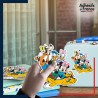 autocollant petit format Disney - Famille Mickey (Minnie, Donald, Daisy, Pluto, Dingo)