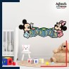 Adhésif grand format Disney - Mickey et Minnie Babies