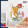 Adhésif grand format Disney - Bambi et Panpan