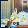 autocollant petit format Disney - La Princesse et la grenouille - Tiana et prince Neveen