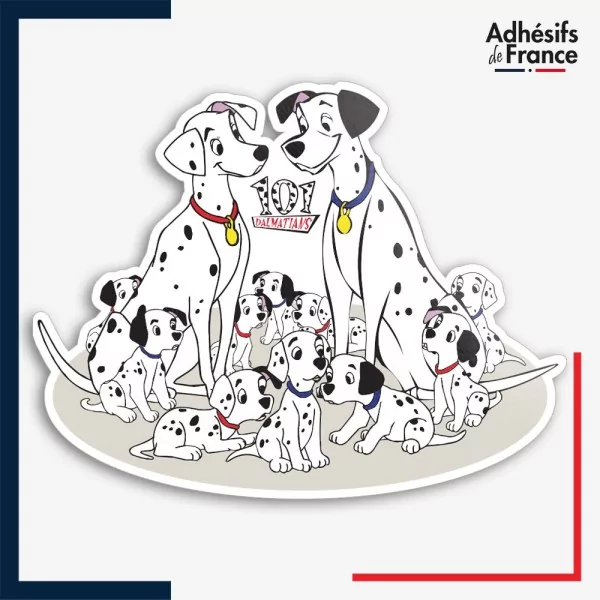 Sticker Disney - Les 101 Dalmatiens