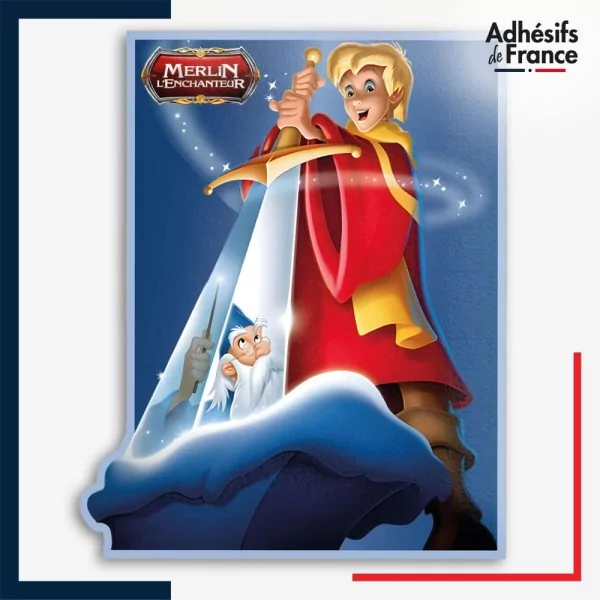 Sticker Disney - Merlin l'enchanteur