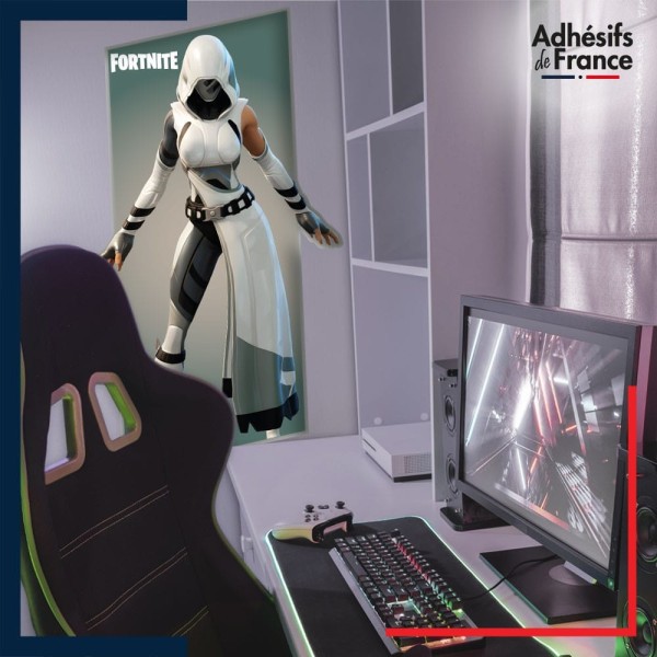 Adhésif grand format Fortnite - Skin Destinée Sibylline