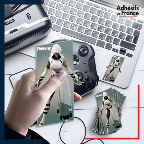 autocollant petit format Fortnite - Skin Destinée Sibylline