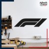 Adhésif grand format Formule 1 - Logo F1