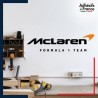 Adhésif grand format Formule 1 - Logo écurie F1 - McLaren