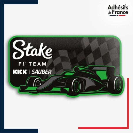 Sticker Formule 1 écurie Stake