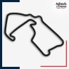 Sticker Formule 1 - Circuit F1 de Silverstone - Grande-Bretagne