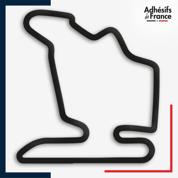 Sticker Formule 1 - Circuit F1 de Hungaroring - Hongrie