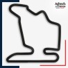 Sticker Formule 1 - Circuit F1 de Hungaroring - Hongrie