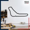 Adhésif grand format Formule 1 - Circuit F1 de Monza - Italie