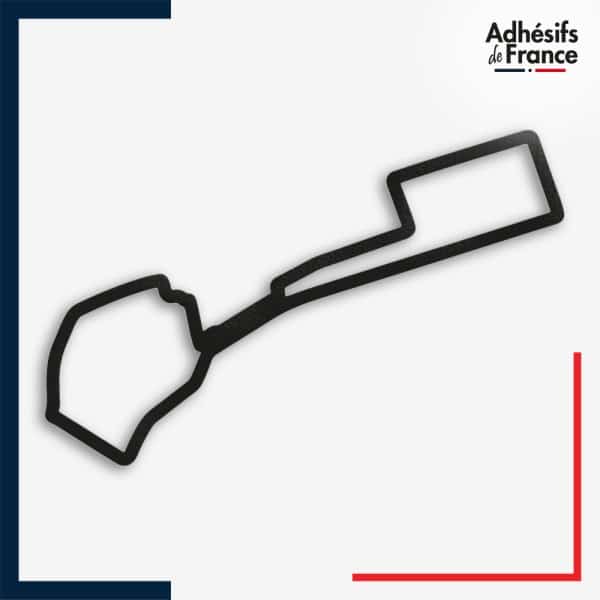 Sticker Formule 1 - Circuit F1 de Bakou - Azerbaïdjan