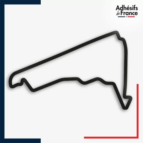 Sticker Formule 1 - Circuit F1 de Mexico - Mexique