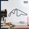 Adhésif grand format Formule 1 - Circuit F1 de Yas Marina - Abou Dabi