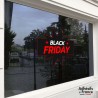 Sticker Black Friday étoile noire