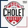 Sticker logo basketball - Cholet Basket