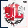 Sticker logo basketball - JL Bourg - Jeunesse laïque de Bourg-en-Bresse