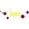 Sticker Black Friday Jaune