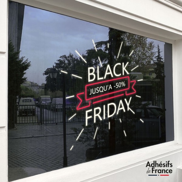 Sticker Black Friday jusqu'à -50%