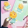 autocollant petit format Peppa Pig - Candy Cat danseuse étoile