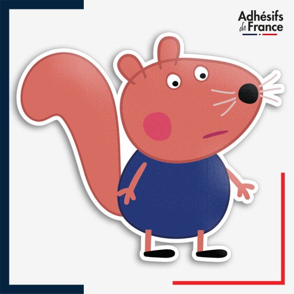 Sticker Peppa Pig - Simon Squirrel