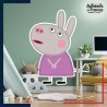 Adhésif grand format Peppa Pig - Delphine Donkey