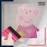 stickers sous film transfert Peppa Pig - Peppa en pyjama