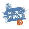 Sticker Soldes D'hiver 70%