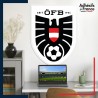 Adhésif grand format écusson Football - Equipe d'Autriche