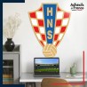 Adhésif grand format écusson Football - Equipe de Croatie