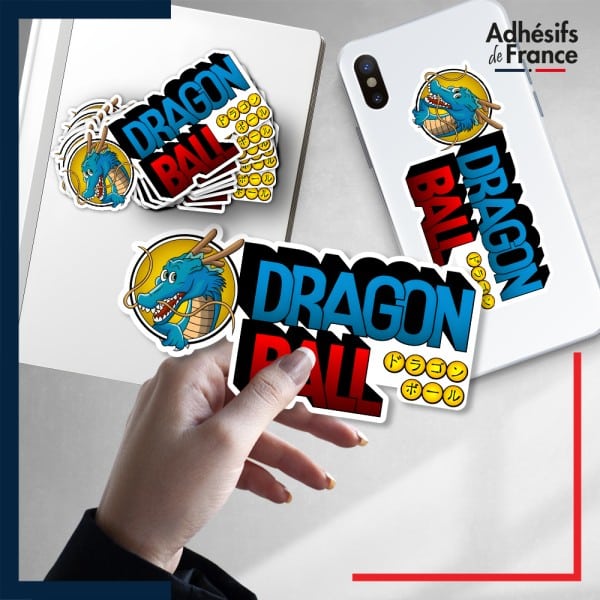 autocollant petit format Dragon ball - Logo Dragonball