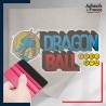 stickers sous film transfert Dragon ball - Logo Dragonball