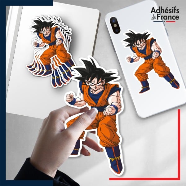 autocollant petit format Dragon ball - Goku Dragon Ball Z