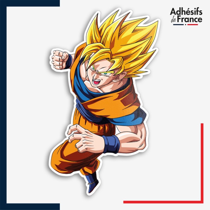 Goku Sticker Chart Sticker Dragon Ball - Goku Super Saiyan